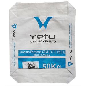 Buy cheap 40-250gsm Laminated Woven Polypropylene Bags Cement PP Glossy 30cm product