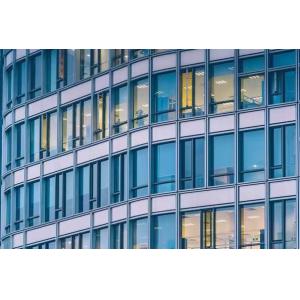 Buy cheap Sleek Thermal Insulation Curtain Wall Commercial Building Adjust The Light product