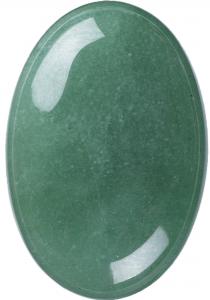 China DIY Green Aventurine Palm Stone For Spiritual Healing on sale