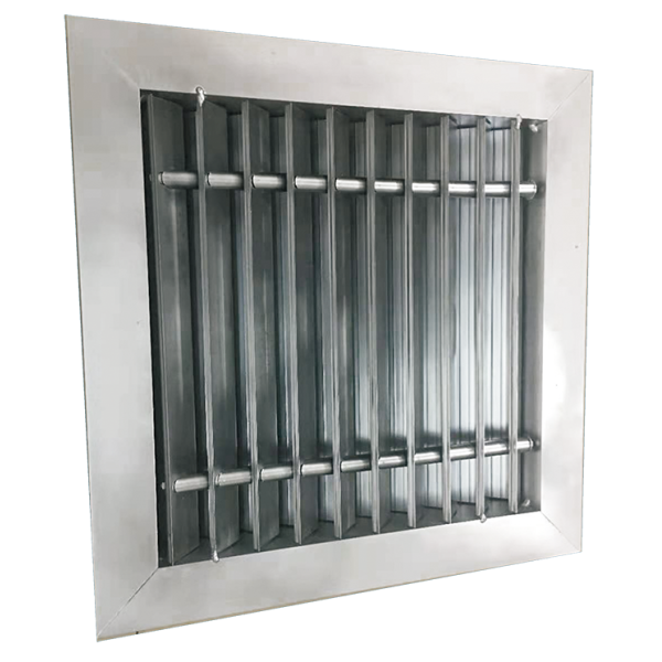 Fixed Return Air Louver with 33mm Large Blade - Heavy Duty / Easy Installation