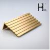 Fade Resistant Brass Stair Nosing for sale