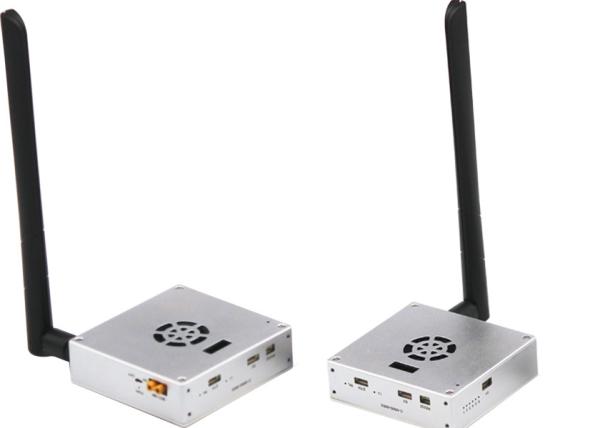 Quality 15ms latency Long Range 30km Drone Video Transmitter With High Sensitivity -100dbm@4Mhz for sale