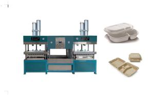 Buy cheap Sugarcane Bagasse Plates Making Machine Manual Operating product