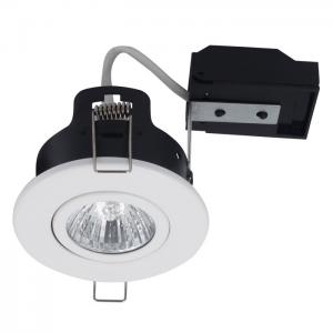 China Tiltable Fire Rated GU10 Downlight Fixture 90 Minutes Fire Protection on sale