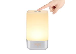 Touch Sensor Night Lamp With Timer Rechargeable Portable Type Dimmable Light Mode