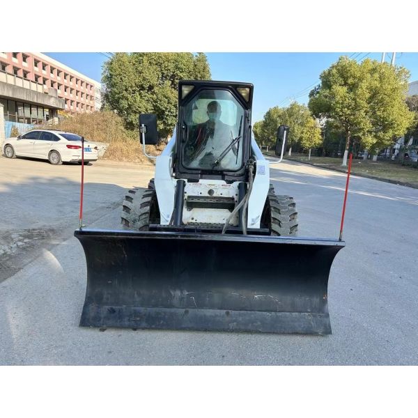 Turbocharged Diesel Engine Used Skid Loader BOBCAT S220 74HP 55kW