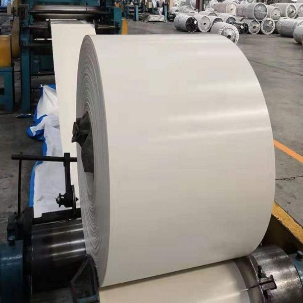 White Rubber Conveyor Belt
