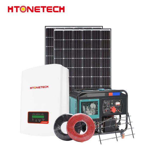 Foldable Solar Hybrid Power Systems Complete Solar Power System 380W