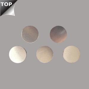 Bright Surface AgW Silver Tungsten Alloy Electrrode Contacts High Conductivity