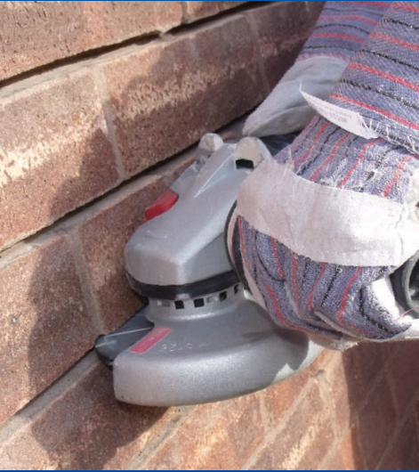 Tuck point Diamond Blades for motar raking concrete grooving with laser welding