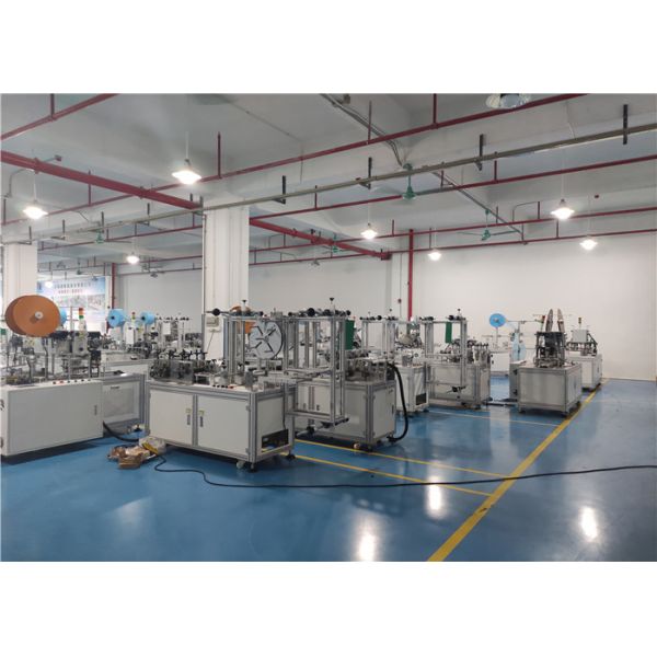 Fully Automatic 3 Layers Flat Mask Making Machine