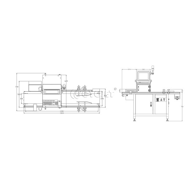 Vision Inspection System Visual Inspection System For Coding Equipment Visual Detection for Laser Marking Machine