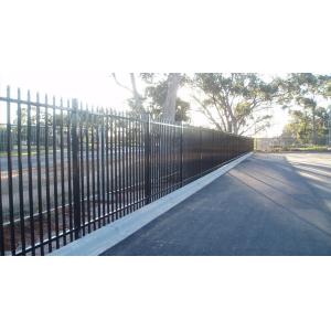 Buy cheap Tubular Garrison Fence / Australia Security Commerical Garrison Fence Panel / Black Garrison Fence product