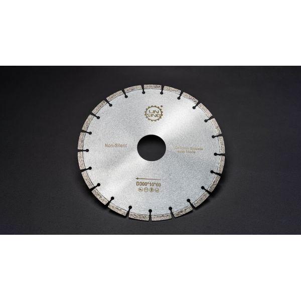 Silver Professional 12inch Diamond Circular Saw Blade For Calcium Silicate Cutting Disc