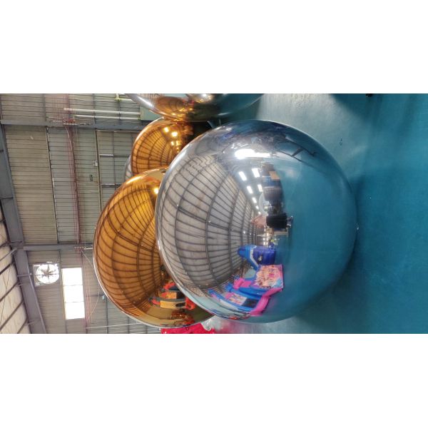 Double Layer PVC Large Mirror Ball Outdoor Decorative Inflatable
