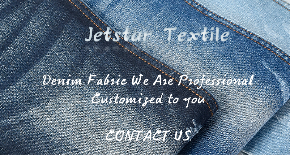 10 Oz Heavyweight Twill Slub Elastic Dark Blue Denim For Waist Jeans Yarn Count 10 Durable JSD3013