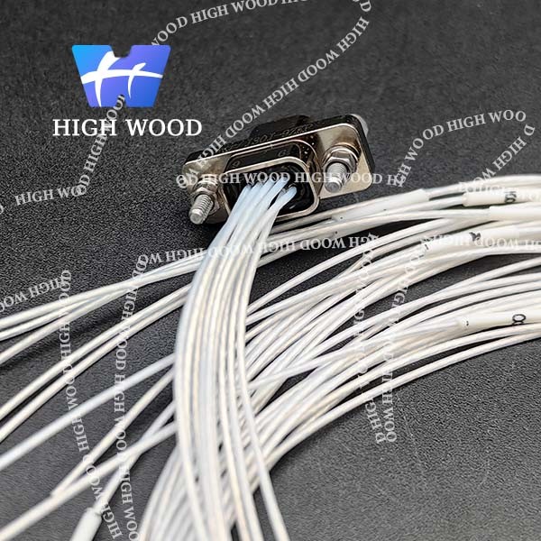 J30J SERIES MICRO-D Rectangular Connectors, J30J-9ZKP -1000 Length1000mm