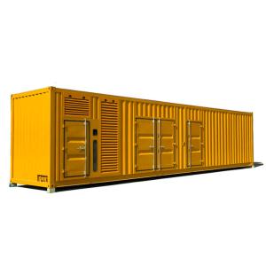 1200kw Water Cooling Cummins Diesel Generators , Containerized Generator