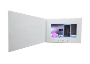 China UV Printing LCD Video Brochure Card High Definition Screen Digital Video Brochure on sale