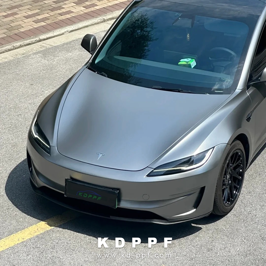 Matte Liquid Sliver High Quality Color Paint Protection Film Air Release Technology Corrosion-Resistant TPU PPF