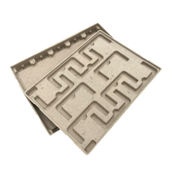 Industrial Pulp Tray Electronic Components Packaging For Fragile Product