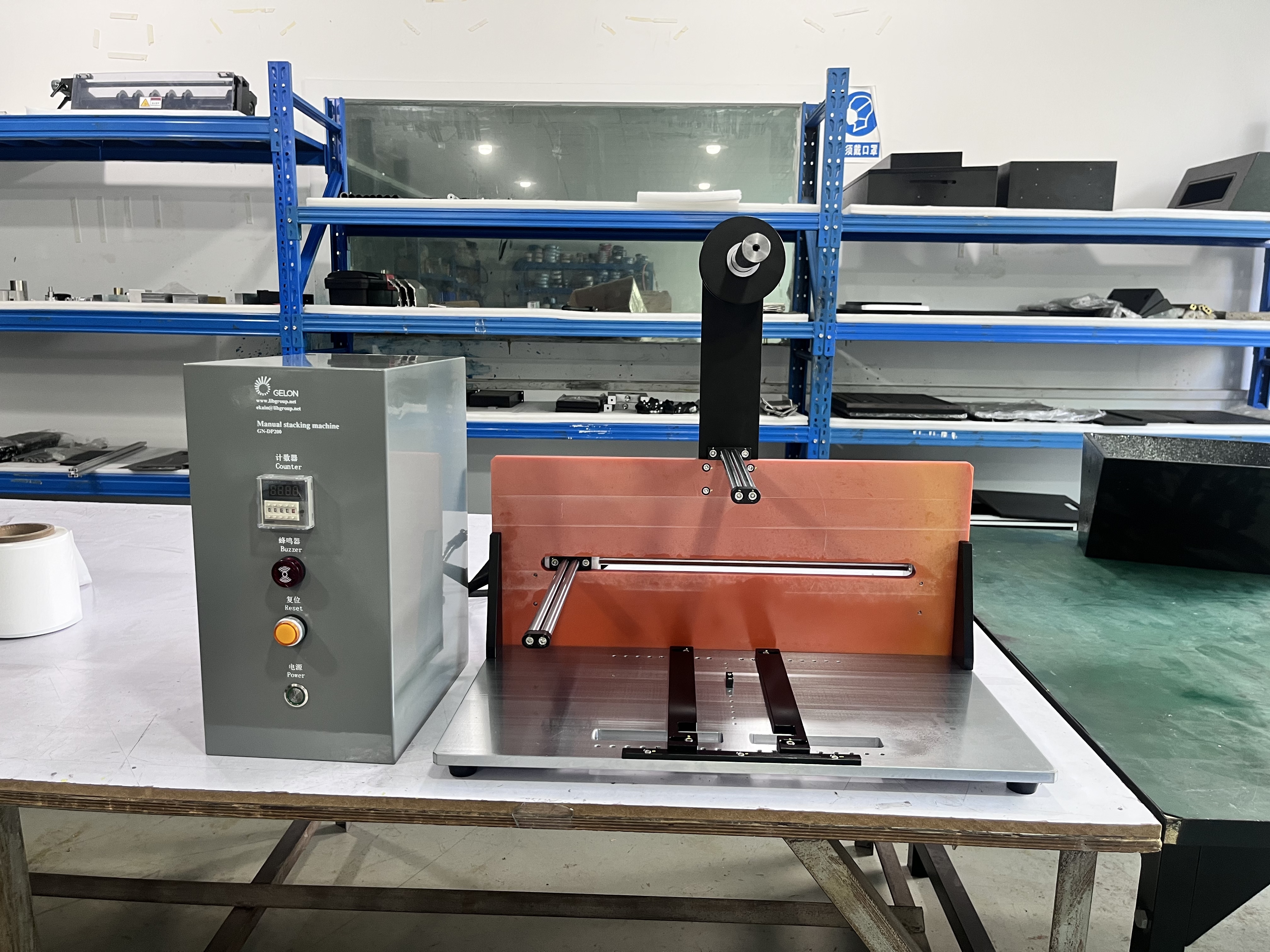 Manual Stacking Machine Lithium Ion Battery Pouch Cell Large Compatible Stacking Equipment