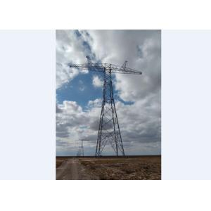 Buy cheap Two Circuits Electric Transmission Tower High Rise Structure S355JR product