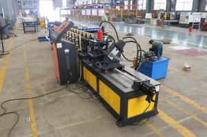 China Plc Waterproof Stud And Track Roll Forming Machine With Punching on sale