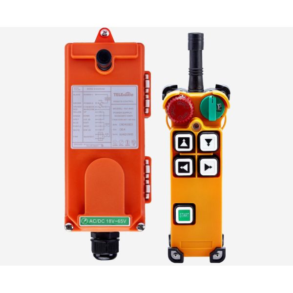 4 Keys Telecrane F21-4D Double Speed Safety Hoist Crane Radio Control Systems