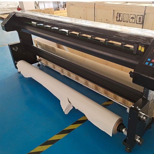 125-200cm Dual Head HP45 Paper Pattern CAD Inkjet Cutter Plotter For Kraft Paper Rolls