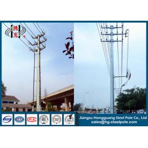 Buy cheap Hot Dip Galvanized Tubular Electrical Power Pole Transmission Pole product