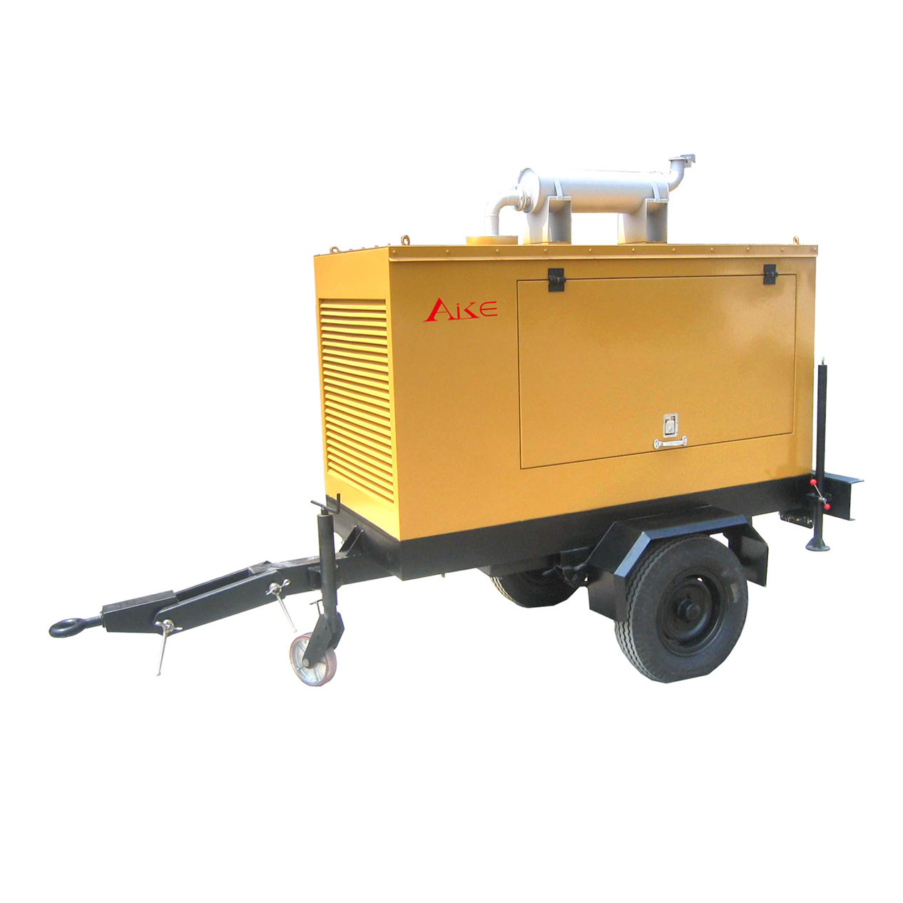 China 20kVA Yuchai Trailer Genset , Power Generator Set With Canopy on sale
