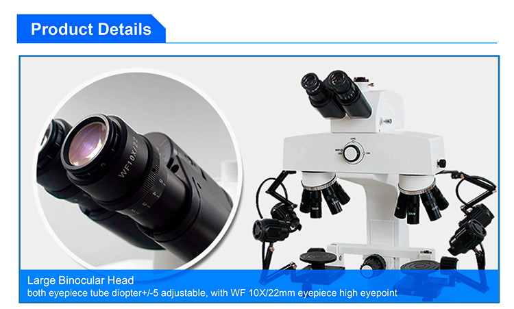 Forensic Comparison Microscope with 2x~240x Magnification LED Illumination and CE Certification for Laboratory Research