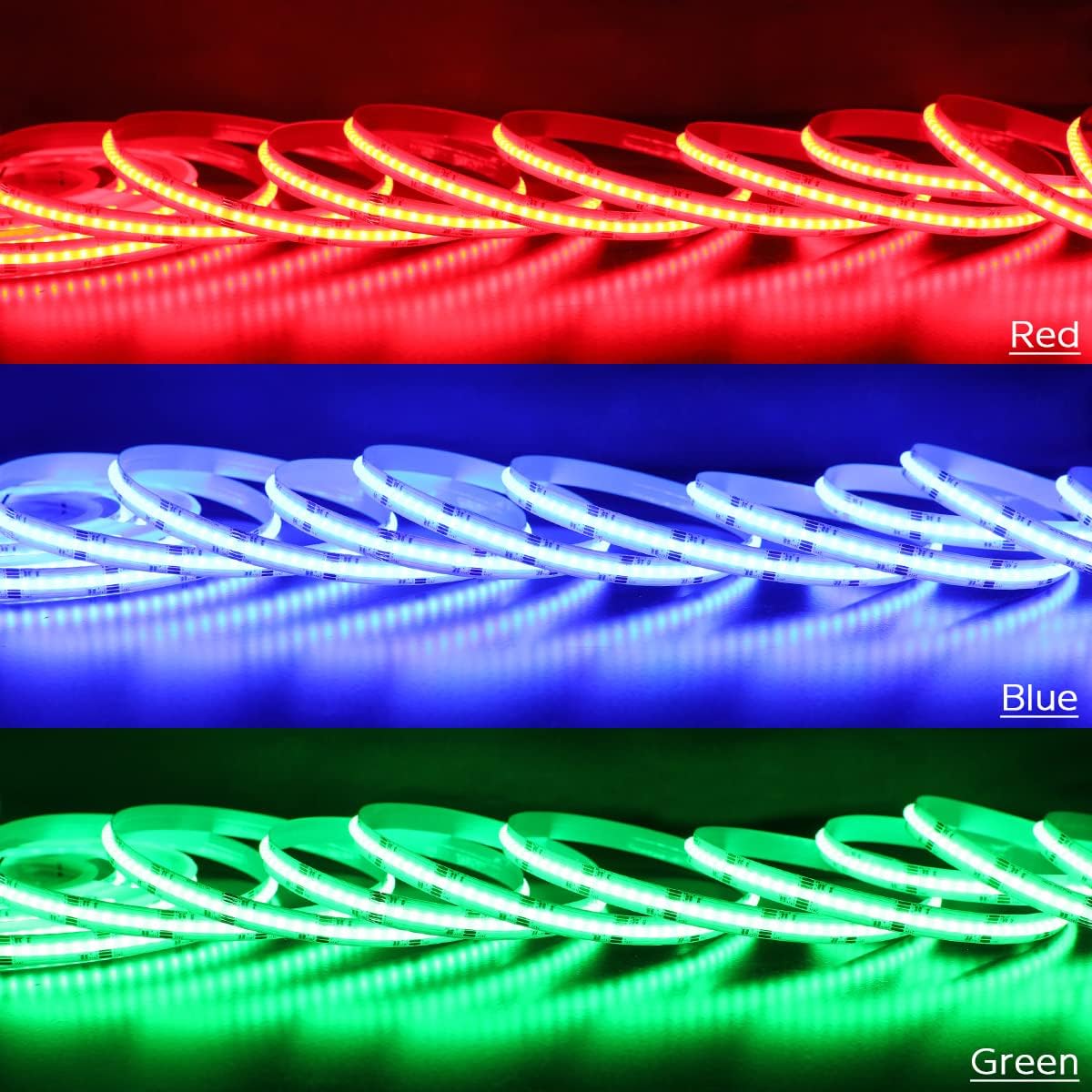 COB LED Linear Strip Light 21W/M 840leds/M DC24V Good RGBWW RGBW RGBCCT 3000K 6000K