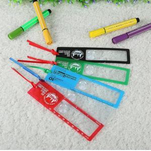 Buy cheap Cheap PVC Crad Bookmark Magnifier / Ruler Magnifier / Bookmark With Magnifier , from wholesalers