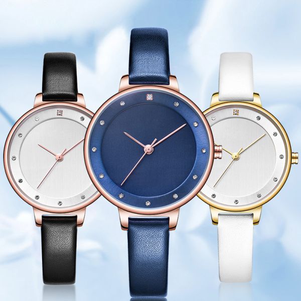 50g Watches With Diamonds Womens Drizzle Proof Multicolor