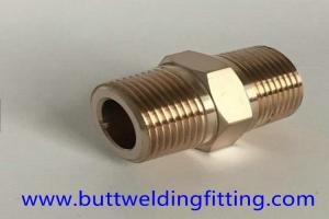 China Forged Pipe Fittings Copper Pipe Nipple Male High Pressure 4'' on sale