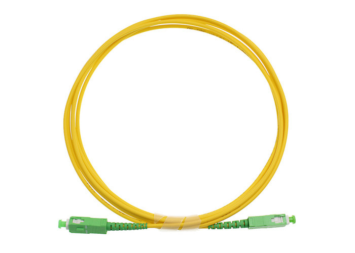 SC Type Optical Fiber Patch Cord, LSZH, 3.0mm, 1M patch cord fiber optic