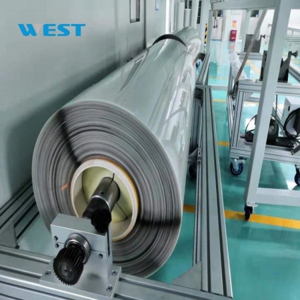 Light Grey Electric Control Pdlc Window Film Switchable Between Clear And Frosted States