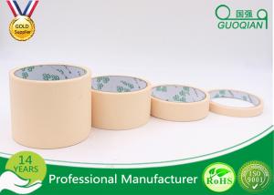 China Rubber Glue Car Painting Colored Masking Tape , Adhesive 2 Inch Masking Tape Water Resistant on sale