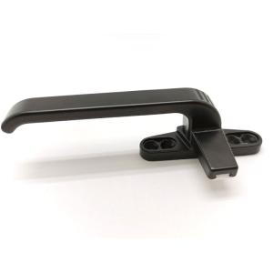 Black Single Point Handle , Window Lock Handle 188.5×18×41mm