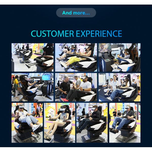 360 Degree Rotation Chair Game Machine 9D Virtual Reality Simulator Vr 360 Simulator