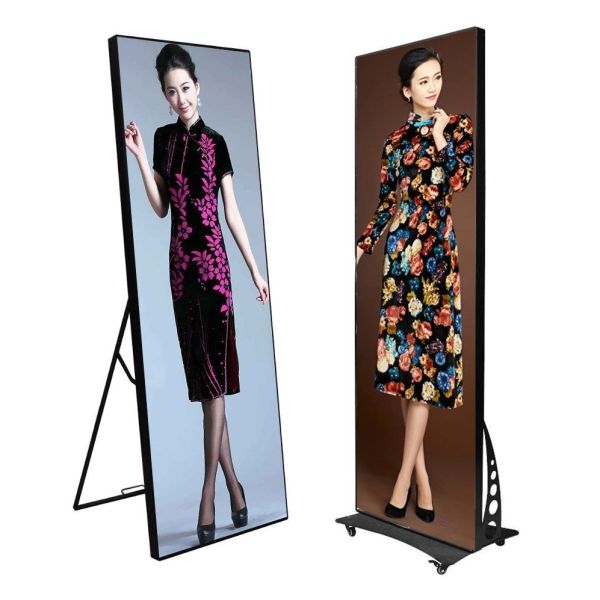 Lightweight 640x1920mm Creative LED Display P2.5 LED Poster Screen