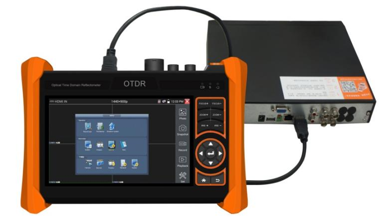 OTDR Multifunctional Tester Can Be Connected To A Variety Of Devices