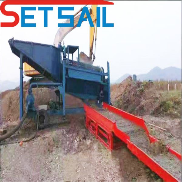 Land Gold Diamond Iron Sand Mining Machinery with Total Generator Power 120kw-2000kw