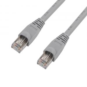 China 28awg Copper Patch Leads 4Pair Shielded FTP Cat5e Patch Cable on sale