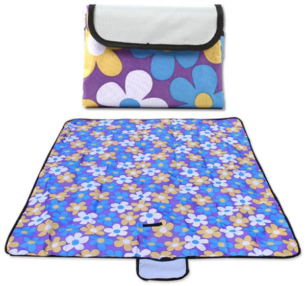 Promotional Outdoor Waterproof Picnic Mat 6*8cm Oxford Cloth Logo Customized