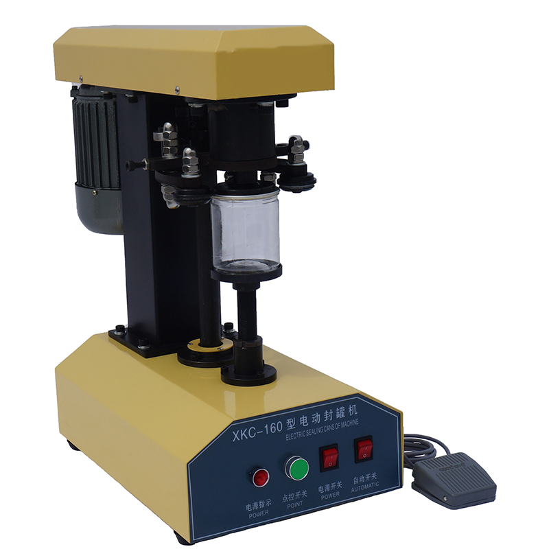 Electric Driven DUOQI DQ-160 Semi-Automatic Tin Can Sealing Machine for PET Plastic Cans