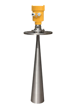 DN100 Flange Soild Powder Level Transmitter 26G Radar Level Sensor