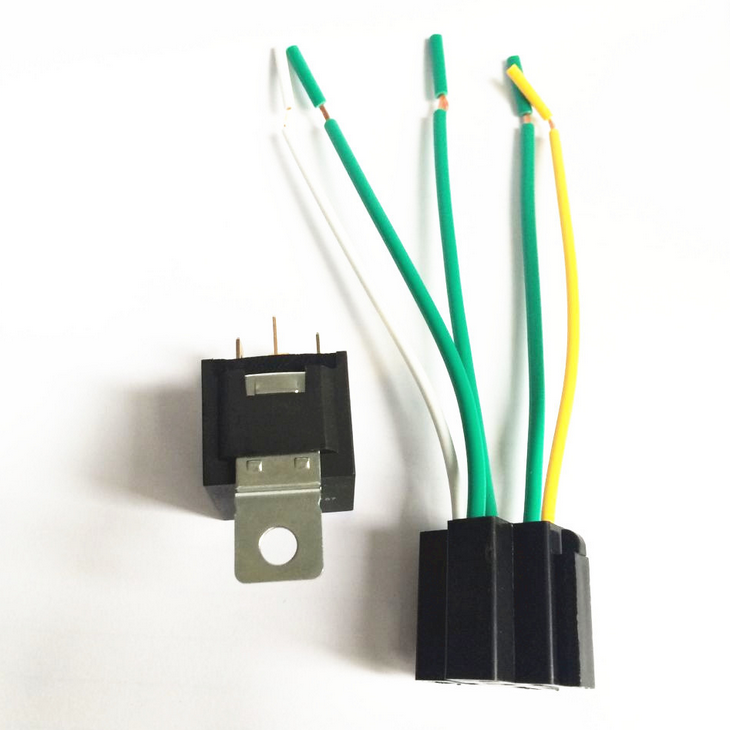 JD2912 24V 40A 5 pins mini vehicle electric automotive car auto relay with bracket